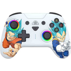 Subsonic Goku VS Vegeta Wireless Controller για Switch 2 White