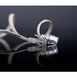 Shiverpeaks U/UTP Cat.6 Καλώδιο Δικτύου Ethernet 0.5m White SP711-SL0.5W