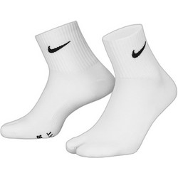 Nike Everyday Ανδρικές Κάλτσες Κοντές Λευκές DV9475-100