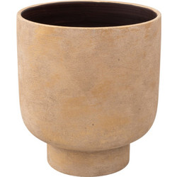 Idea Home Zen Collection Κασπώ Εσωτερικού Χώρου Μπεζ Χρυσό 33.5x33.5x37.5cm 25.24.51690