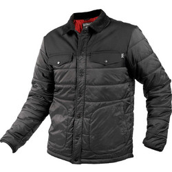 Fox Racing Ανδρικό Μπουφάν Χειμωνιάτικο Puffer Μαύρο 3810-00
