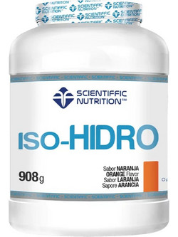 Scientiffic Nutrition ISO Hydro Orange Πρωτεΐνη Ορού Γάλακτος Γράμμωσης Χωρίς Λακτόζη 908gr