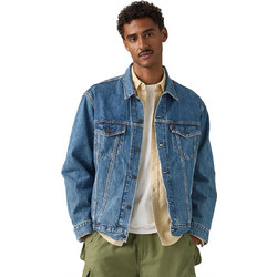 Levi's Ανδρικό Μπουφάν Τζιν Μπλε A5782-0107