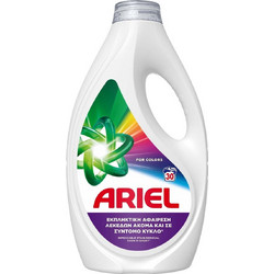 Ariel Color Υγρό Απορρυπαντικό Πλυντηρίου για Χρωματιστά 30 Μεζούρες 1.35lt