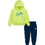 Nike Παιδικό Σετ Φόρμας Lime Navy Μπλε 66N482-U48