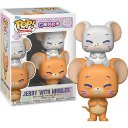 Funko Pop! Animation Tom & Jerry 2582 Jerry with Nibbles 15cm