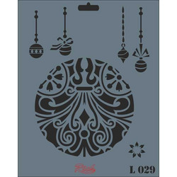 Rich Στένσιλ Σχέδια Christmas 20x25cm 029