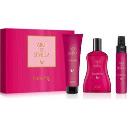 Aire de Sevilla Butterfly Eau de Toilette 100ml + Shower Gel 100ml + Body Mist 50ml