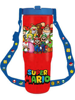 Pyramid Super Mario Παιδικό Παγούρι Κόκκινο 300ml