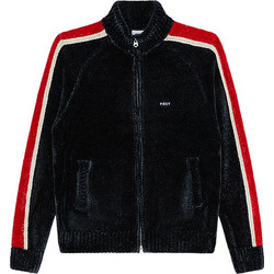 Obey Ανδρική Ζακέτα Fleece με Φερμουάρ Μαύρη 1578501