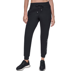 DKNY Γυναικείο Παντελόνι Φόρμας με Λάστιχο Μαύρο DP6P3993