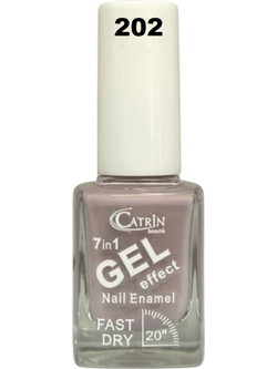 Catrin Beaute Gel Effect 202 Gloss Βερνίκι Νυχιών Quick Dry 13ml