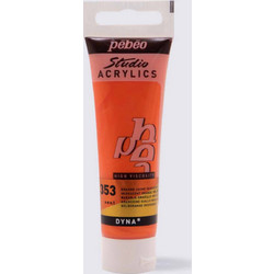 Pebeo Studio Acrylics 353 Iridescent Orange Yellow Ακρυλικό Χρώμα Ζωγραφικής 30ml