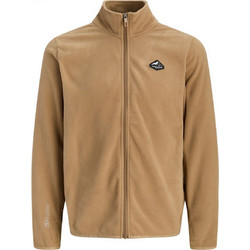 Jack & Jones Ανδρική Ζακέτα Φούτερ με Φερμουάρ Καφέ 12298302