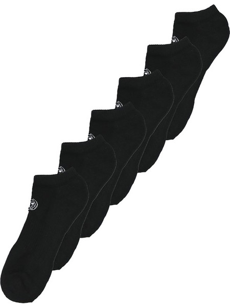 Bidi Badu Ανδρικές Κάλτσες Κοντές Μαύρες 6Pack S1490010-BK