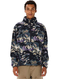 Emerson Ανδρικό Φούτερ Fleece Μωβ Μαύρο 262.EM280.105