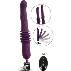 You2Toys Warming Δονητής για Ζευγάρια με Τηλεχειριστήριο 31cm Μωβ