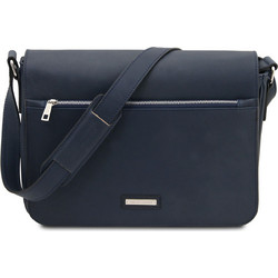 Tuscany Leather Ανδρική Τσάντα Ώμου / Χιαστί Navy Μπλε TL142632