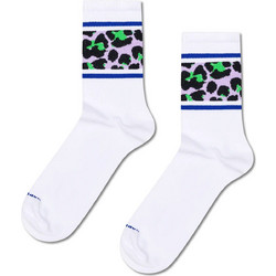 Happy Socks Leo Ανδρικές Κάλτσες Ψηλές Λευκές P006901