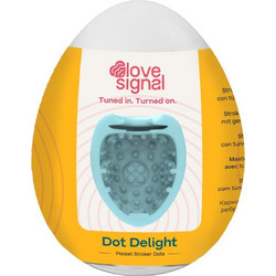 Dream Toys Love Signal Dot Delight Pocket Egg Αυνανιστήρι
