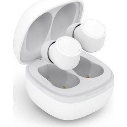 Puro TWINS TWS Ακουστικά Bluetooth Earbud Ανθεκτικά στο Νερό White