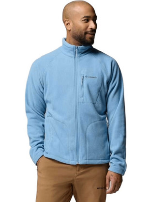 Columbia Ανδρική Ζακέτα Fleece με Φερμουάρ Μπλε 228498-213