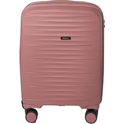 Xplorer 178 Βαλίτσα Καμπίνας 55x38x22cm με 4 Ρόδες Ροζ Χρυσή