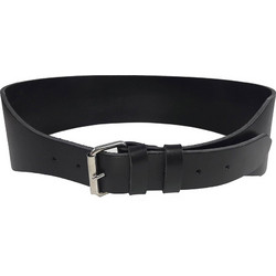 DOMLEATHERS DOMLEATHERS ΔΕΡΜΑΤΙΝΗ ΖΩΝΗ ΑΡΣΗΣ ΒΑΡΩΝ (ΕΝΙΣΧΥΜΕΝΟ) PD 88701 ΜΑΥΡΟ
