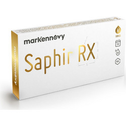 Mark'ennovy Saphir RX Μηνιαίοι Φακοί Επαφής Σιλικόνης Υδρογέλης 3τμχ