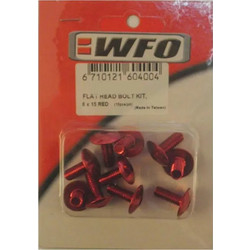 ΒΙΔΕΣ ΠΑΡΜΠΡΙΖ ΚΟΚΚΙΝΕΣ 6Χ15MM WFO