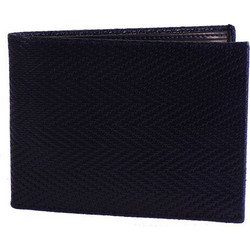 BOR Original Leather Ανδρικά Πορτοφόλια Δερμάτινα 3062-82 Μπλέ Ψάθα Δέρμα
