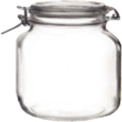 Δοχείο γυάλινο με καπάκι χωρητικότητας 0,75 lt c57178
