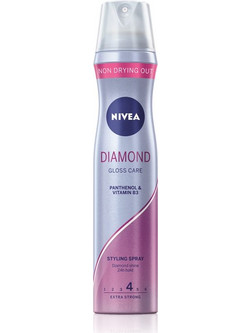 Nivea Diamond Gloss Λακ Μαλλιών για Λάμψη 250ml