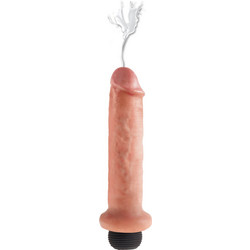 Pipedream King Cock 7" Ρεαλιστικό Dildo με Δυνατότητα Εκσπερμάτωσης 17.8cm Flesh