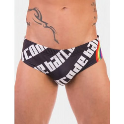 Pixel Pride Swim Brief