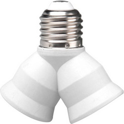 Αντάπτορας από E27 σε 2 x E27 LIGHTEX 3401201393370