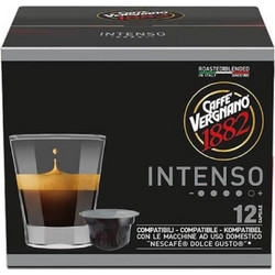 Caffe Vergnano Κάψουλες Espresso Intenso Συμβατές με Μηχανή Dolce Gusto 12τμχ