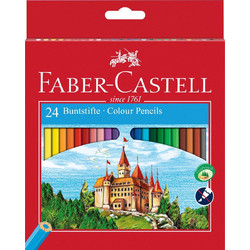 Faber-Castell Ξυλομπογιές Σετ 24τμχ 120124