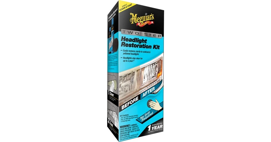 Meguiar's 2Step Headlight Restoration Kit BestPrice.gr