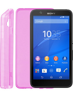 IDOL 1991 ULTRA THIN TPU ΘΗΚΗ SONY E4 E2105 0.3mm ΔΙΑΦΑΝΗ ΡΟΖ