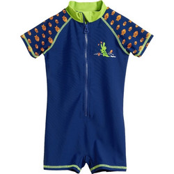 Playshoes Αντηλιακό UV Παιδικό Μαγιό Ολόσωμο για Αγόρι Navy Μπλε 461161