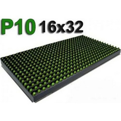 P10 LED MODULE 16X32 ΠΡΑΣΙΝΟ