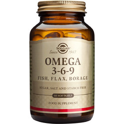 Solgar Omega 3-6-9 Ιχθυέλαιο 60 Μαλακές Κάψουλες