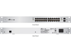 Ubiquiti US-24-250W Managed L2 Switch με 24 Θύρες Ethernet 1Gbps