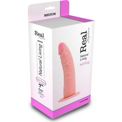Toyz4lovers Real Rapture Natural Living Earth Flavour Ρεαλιστικό Dildo με Βεντούζα 18cm Flesh