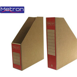 METRON ΑΡΧΕΙΟΘΗΚΗ ΟΙΚΟΛΟΓΙΚΗ 25x33x8cm ΚΟΚΚΙΝΟ