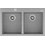 Teka Forsquare 2C 790 TG Ένθετος Νεροχύτης Γρανίτη Stone Grey 79x50cm