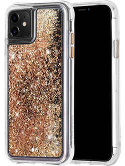 Θήκη Case-mate Coque Glitter Waterfall series για Apple iPhone 11 - ΧΡΥΣΟ - CM-CM039360
