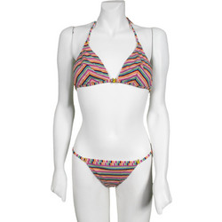 Playboy Bikini Set Τριγωνάκι Brazil Πολύχρωμο PB140B-0000