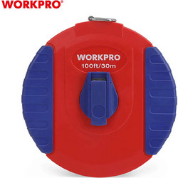 ΜΕΤΡΟΤΑΙΝΙΑ FIBERGLASS 30m WORKPRO (PROFI) WP263001